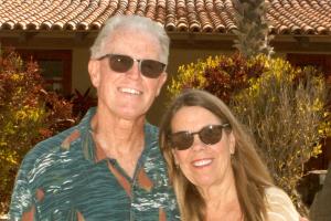 Bill Nation, M.D., and Cathy Nation, Todos Santos.